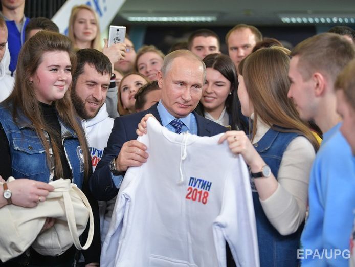Путін відкрив свій виборчий штаб