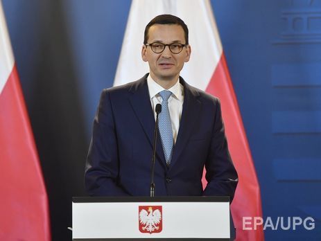 Моравецкий заявил, что из 1,5 млн украинцев в Польше 5% – выходцы с Донбасса