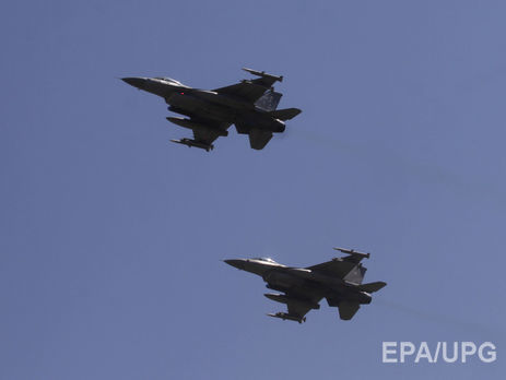 В Эстонию на учения прибыли американские истребители F-16
