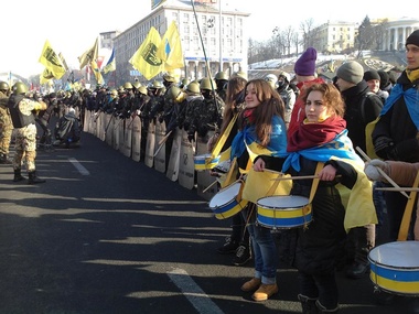 Самооборона Майдана: Мы не уйдем до полной перезагрузки власти