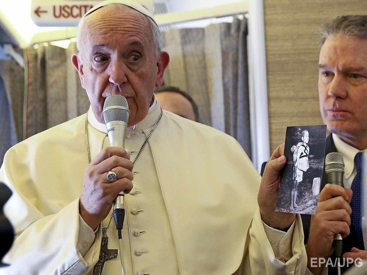 Папа римский: Мы находимся на грани ядерной войны