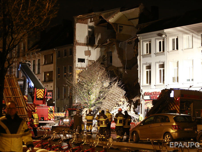 Під завалами будинку, що вибухнув у Бельгії, знайшли тіла двох загиблих