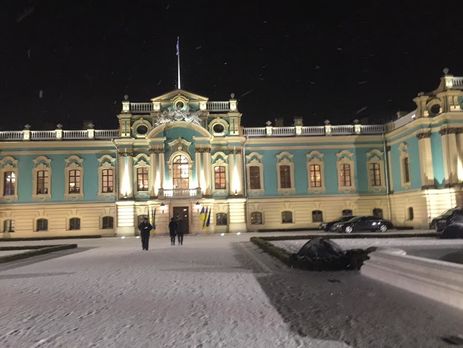 Порошенко устроил дипломатический прием в реконструированном Мариинском дворце. Фоторепортаж