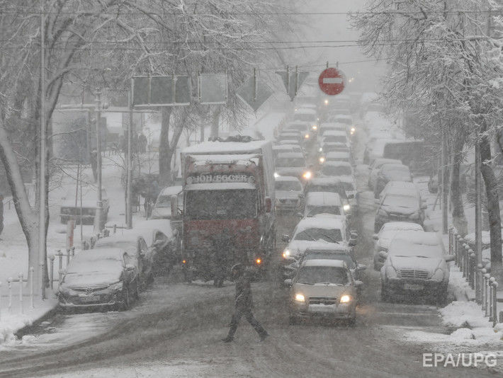 Влада Києва обмежить в'їзд у місто великогабаритного транспорту з 00.00 18 січня