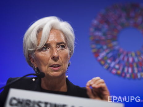 Лагард і Порошенко планують обговорити в Давосі прогрес України у виконанні програми EFF