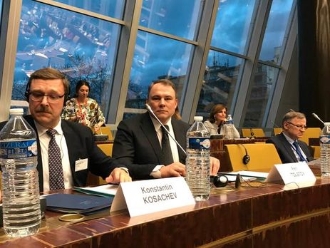 Вице-спикер Госдумы РФ Толстой заявил в Страсбурге, что в случае войны Россия уже захватила бы Украину