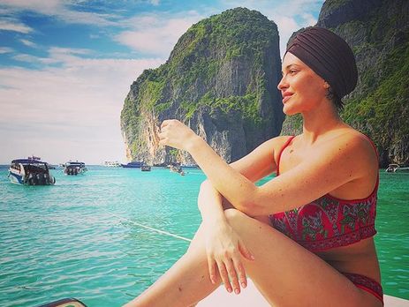 Астаф'єва показала сідниці у плавках