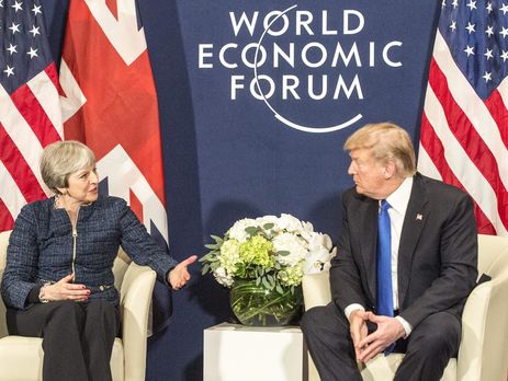 Мэй и Трамп договорились продолжить работать над его визитом в страну в этом году