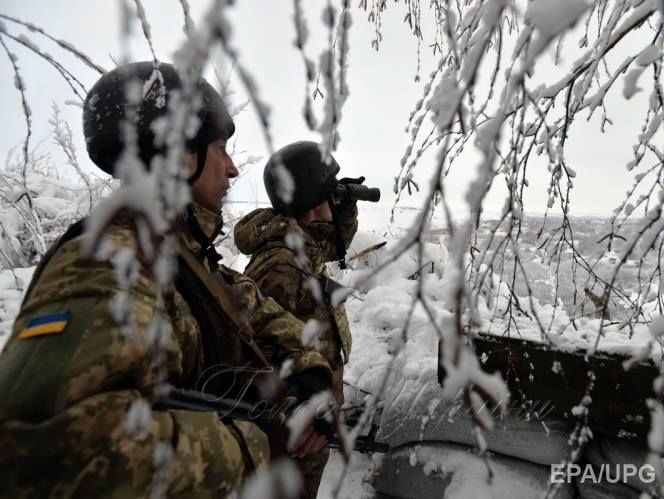 На Донбассе за сутки ранение получил один украинский военный – штаб АТО