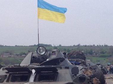 Минобороны: В ночь на 17 мая украинские военные отстояли блокпосты в районе антитеррористической операции