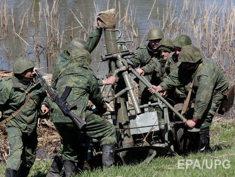 Бойовики на Донбасі застосовували міномети, великокаліберні кулемети і гранатомети – штаб АТО