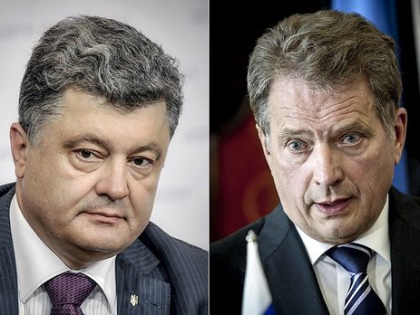Порошенко первым поздравил переизбранного президента Финляндии с победой