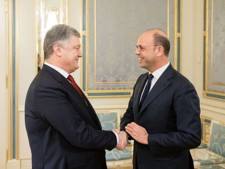 Порошенко зустрівся в Києві з новим главою ОБСЄ Альфано
