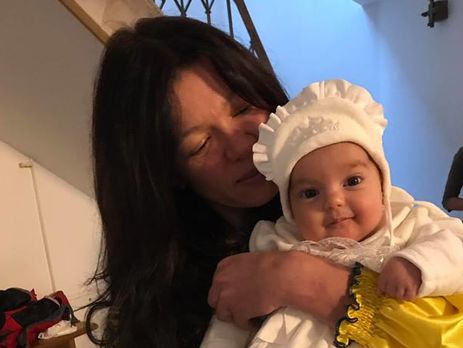 Руслана спела колыбельную крестнице