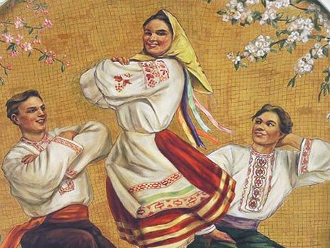 На станции метро 