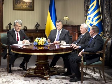 Встречу Януковича с президентами покажут в 15.00 по двум телеканалам