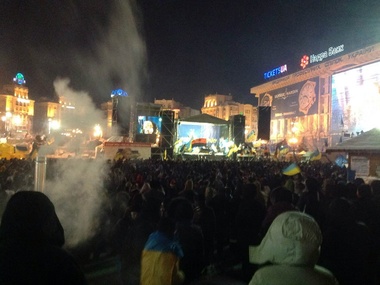 Богословская выступила со сцены на Майдане