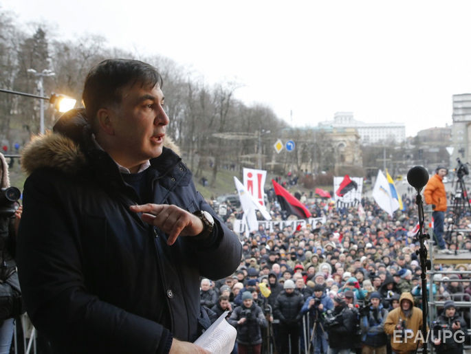 Саакашвили: Они меня могут закрыть, выдворить, экстрадировать, закинуть в багажник. Но их это не спасет