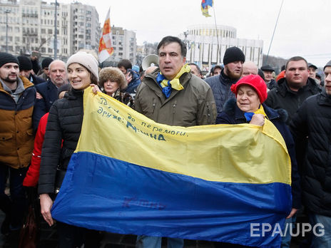 Саакашвили заявил о желании попасть в историю как один из создателей современного украинского государства
