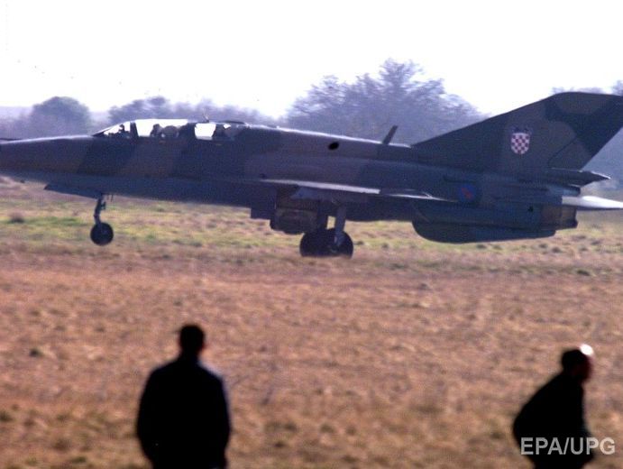 "Укрспецэкспорт" опровергает сообщения о претензиях Хорватии к украинским истребителям МиГ-21
