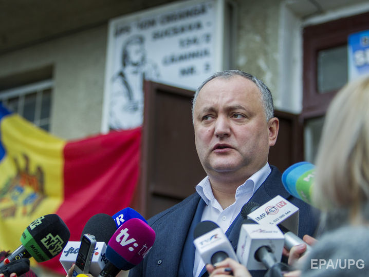 Додон заявив, що Україна може допомогти Молдові знайти компроміс стосовно питання Придністров'я
