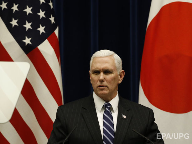 Пенс заявив, що США готують "жорсткіші" санкції щодо КНДР