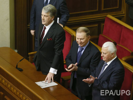 Кравчук, Кучма и Ющенко призвали Порошенко объявить 2018-й годом утверждения государственного языка в Украине