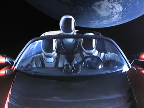 Falcon Heavy і Tesla – в космосі. Найкращі коуби