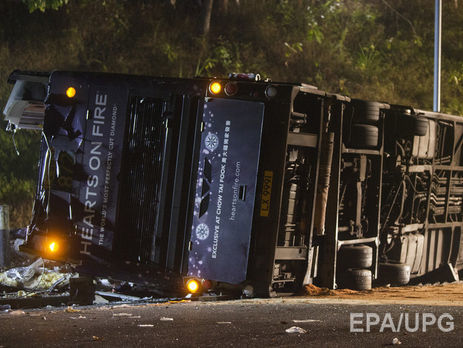 Минимум 18 человек погибло в ДТП с автобусом в Гонконге