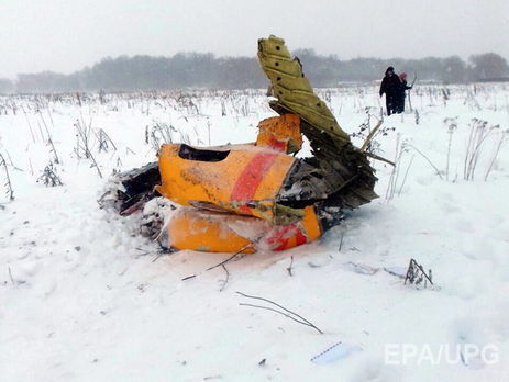 Ан-148, який розбився в Росії, мав термін служби до 2020 року – ДП 