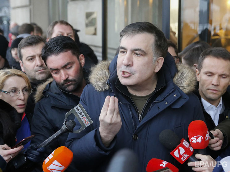 Саакашвили о выдворении в Польшу: Если Евросоюз, и особенно Меркель, ничего не сделают, Украина сломается