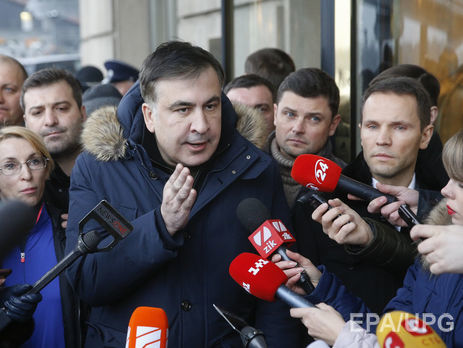 Саакашвили заявил, что намерен увидеться со своей семьей в Нидерландах, после чего будет заниматься политической деятельностью в Европе