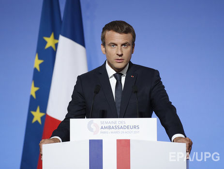 Макрон заявил, что в случае доказательства применения химоружия в Сирии Франция нанесет удар