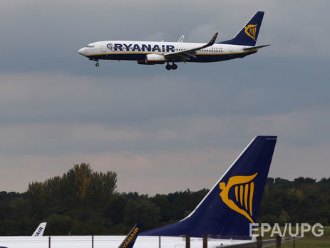 В Ryanair подтвердили планы выйти на украинский рынок осенью 2018 года