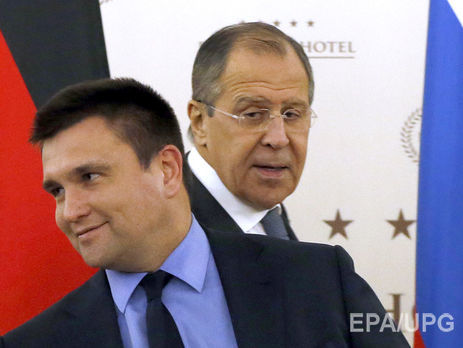 Климкин о встрече с Лавровым: Пока мы не договорились ни о чем