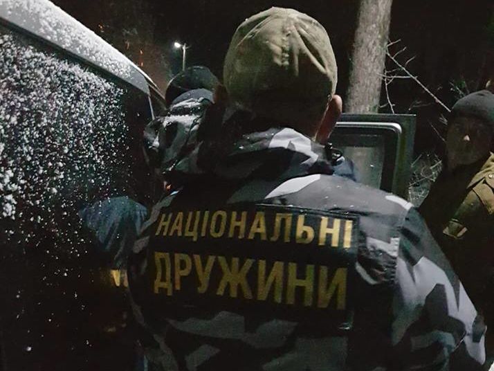 В Івано-Франківській області стався конфлікт правоохоронців, ветеранів АТО й жителів із "нацдружинами"