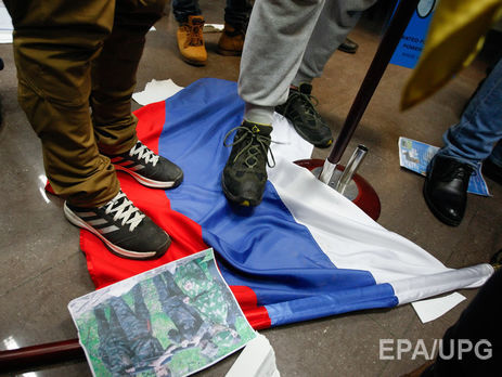 У Росспівробітництві заявили, що націоналісти завдали серйозної шкоди їхньому офісу в Києві