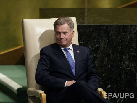 Президент Фінляндії заявив, що країна готова брати участь у миротворчій операції на Донбасі, якщо буде ухвалено таке рішення