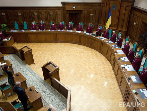 Главой Конституционного Суда Украины избрали Шевчука