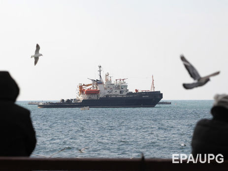 Суд арестовал украинское судно "Нефтерудовоз 45" за незаконное посещение Крыма