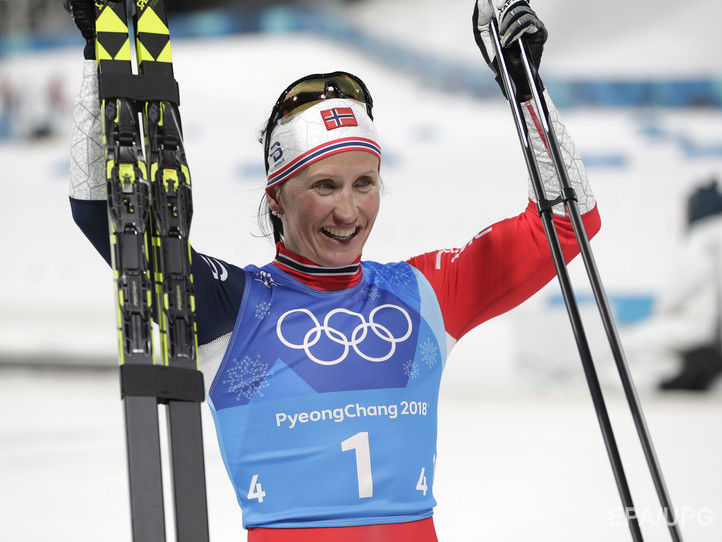 Норвежка Бйорген стала найтитулованішою спортсменкою в історії Олімпіади