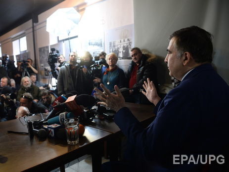 Саакашвили о запрете на въезд в Украину: Порошенко для себя решил, что он будет у власти в 2021 году