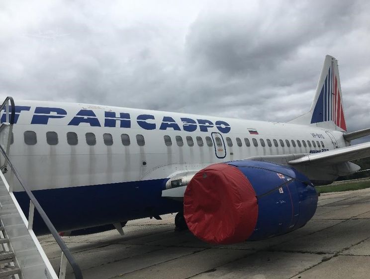 В аеропорту Київ продають заарештований російський Boeing