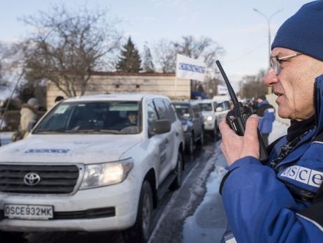 За сутки ОБСЕ зафиксировала около 500 взрывов в зоне АТО