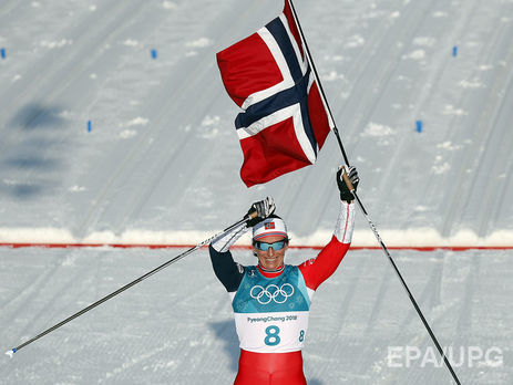 Последнюю золотую медаль Олимпиады 2018 завоевала норвежская лыжница Бьорген