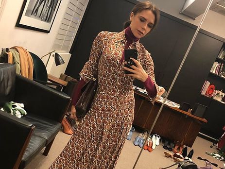 Вікторія Бекхем зламала ногу