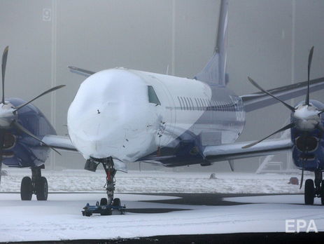  В шести городах Украины из-за непогоды закрыты аэропорты