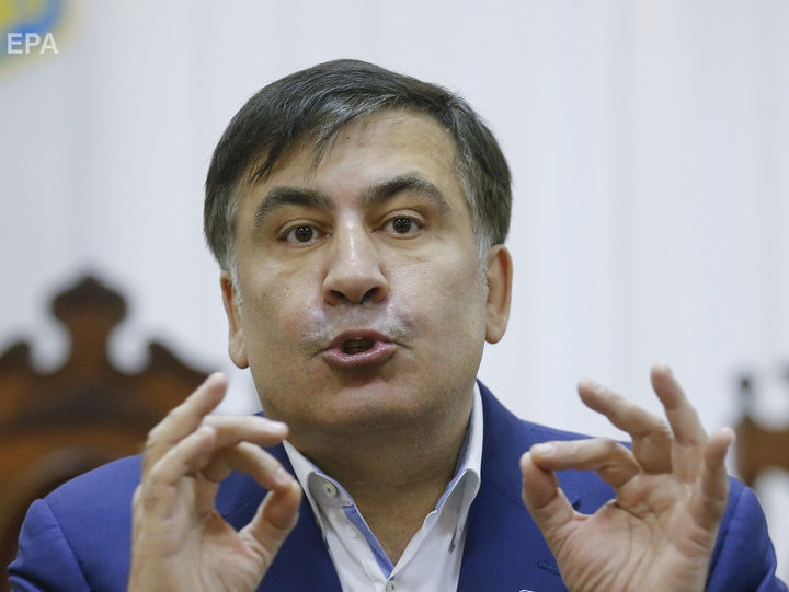 Саакашвили: Вы не мой несуществующий трон нашли, а окончательно потеряли головы в этом палаточном лагере