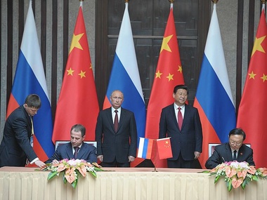 Россия и Китай договорились о поставках газа