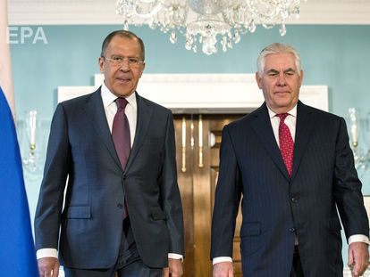 У Москві заявили, що надіслали запит до Держдепартаменту США з проханням про зустріч Тіллерсона та Лаврова